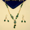 Antique Mala Necklace Set with Earrings