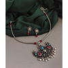Afghani Pendant Hasli Choker Set