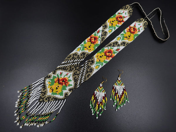 Handmade Multilayered Beads Necklace