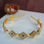 Meraki Golden Kundan Hairband/Matha Patti