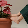 Silver Plated Fish Design Anklet
