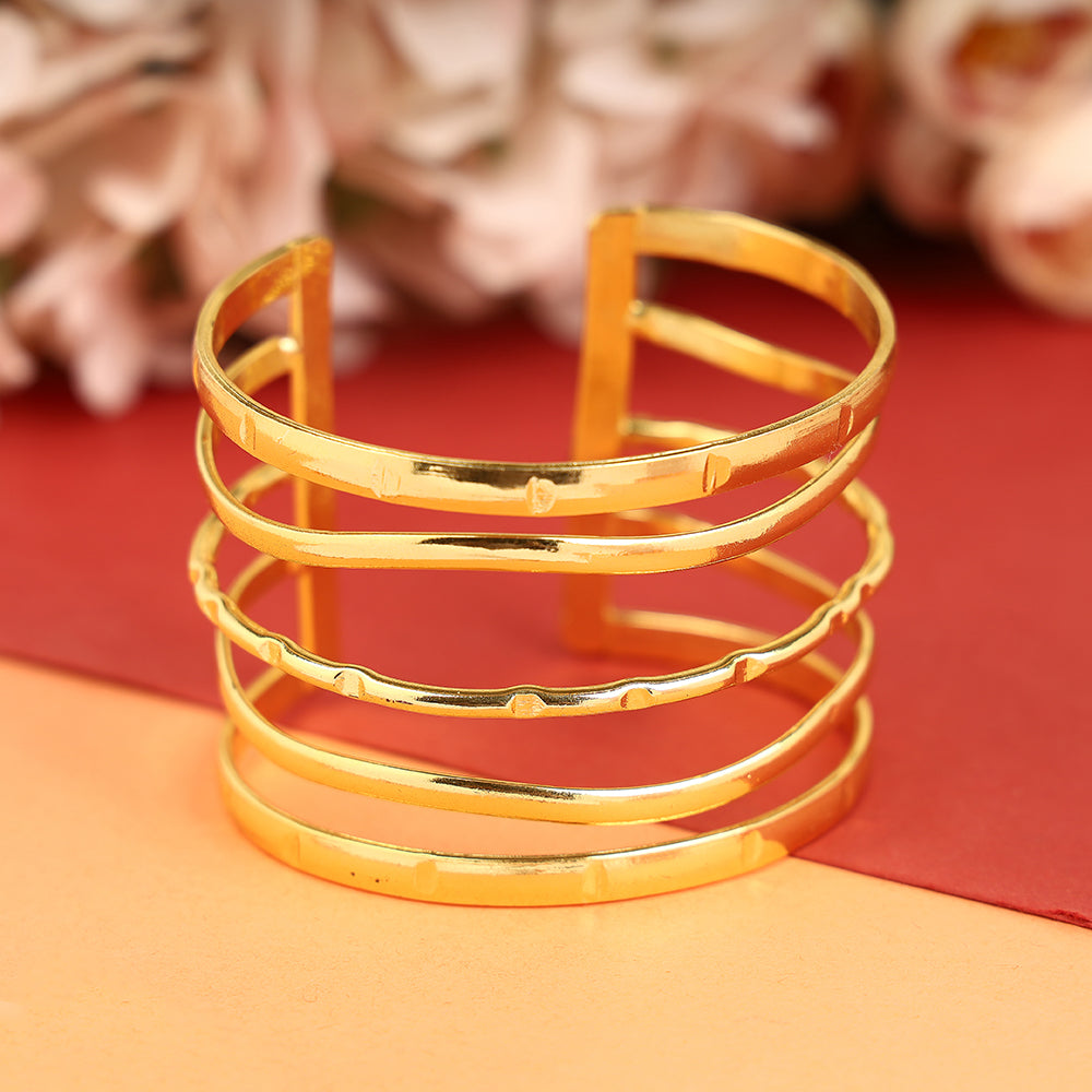 Multi Layered Golden Bracelet