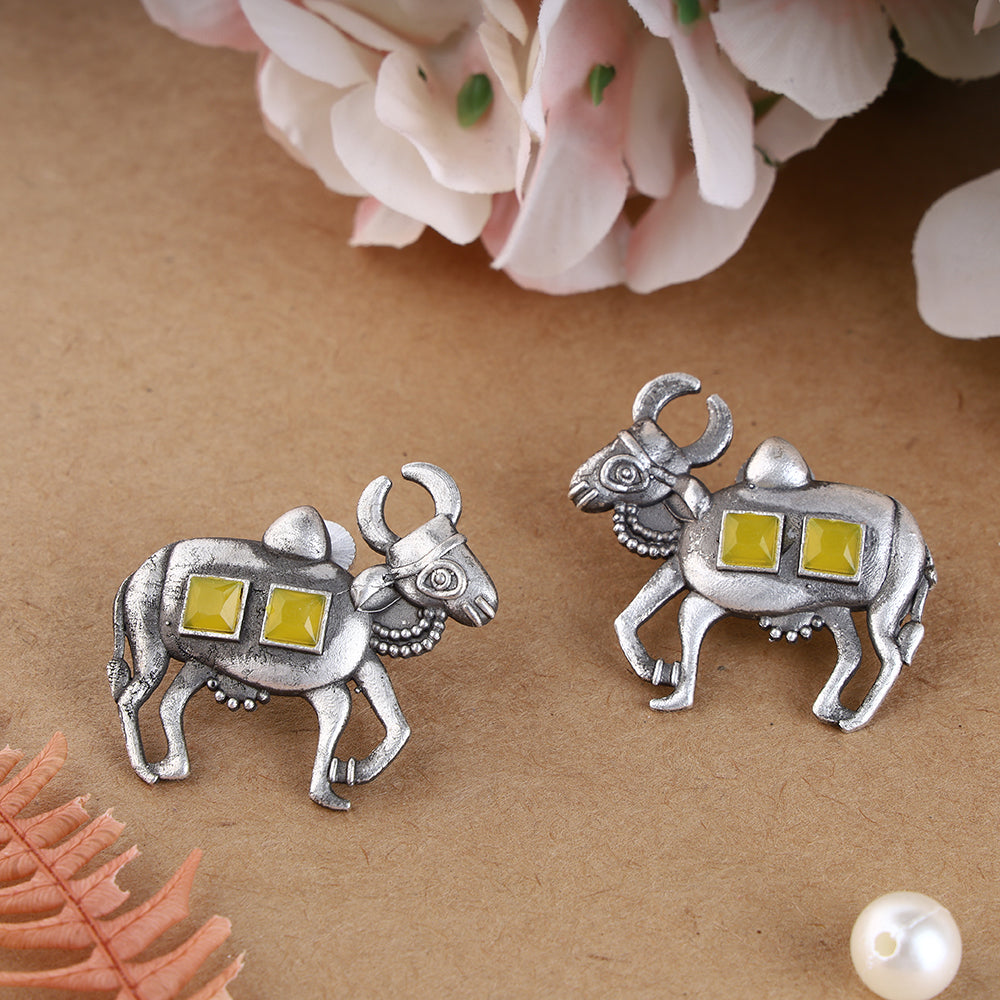 Cow Design Replica Earrings