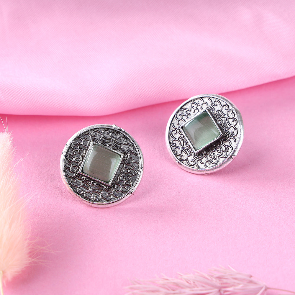 Antique Silver Earring