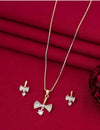Damroo Style Rose Gold Plated Pendant Sets