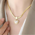 Pearl Heart Pendant