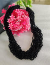 Black Seed Beads Necklace Sets