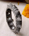 Oxidized Kada Bracelet