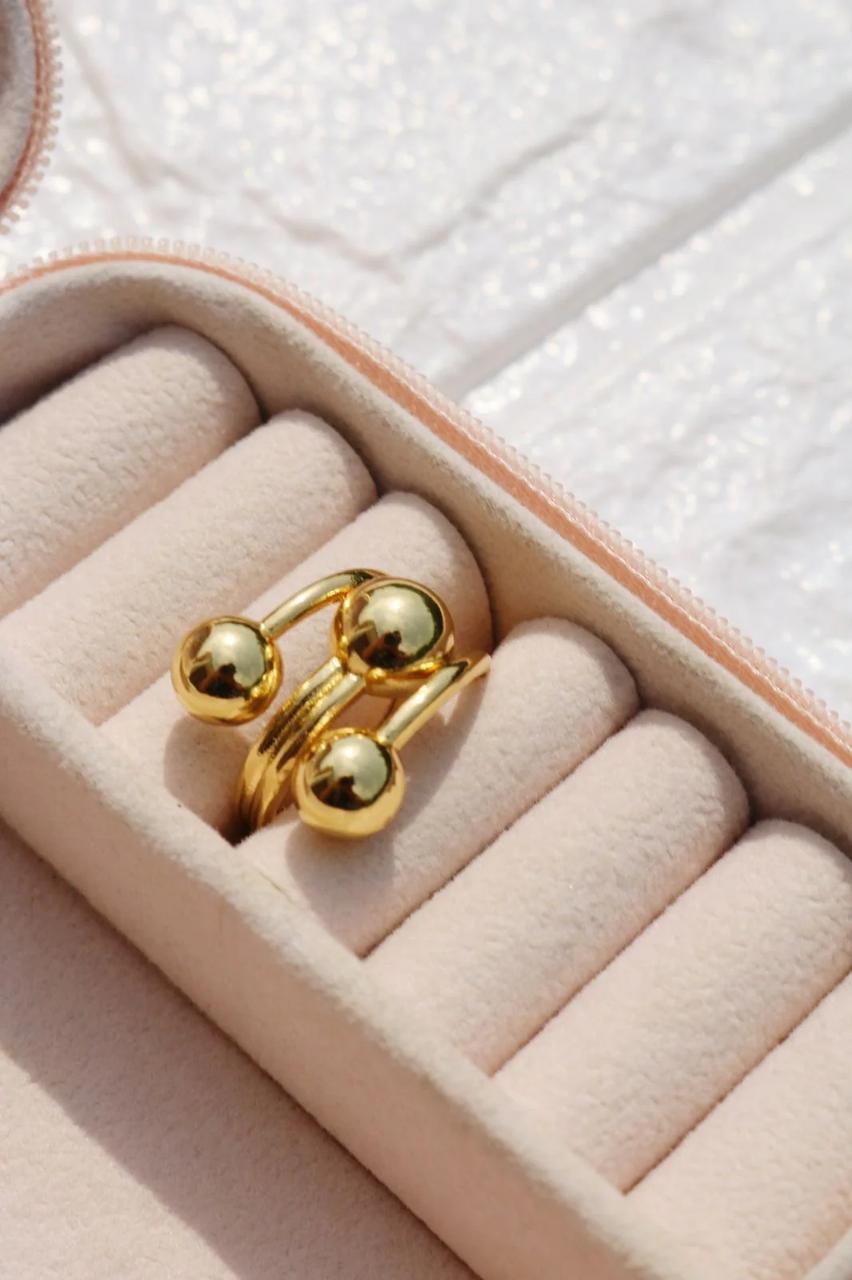Trendy Irregular Shape Adjustable Ring