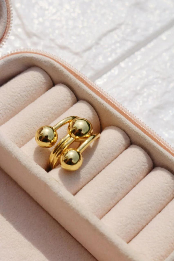 Trendy Irregular Shape Adjustable Ring