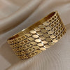 Anti-Tarnish Broad Bracelet