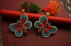 Butterfly Beads Quirky Earrings