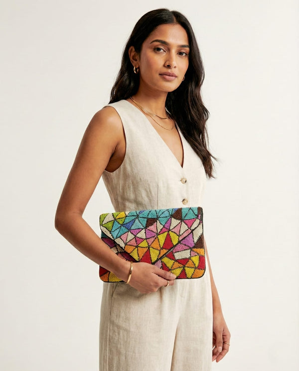 Multicolor Stylish Handmade Bag