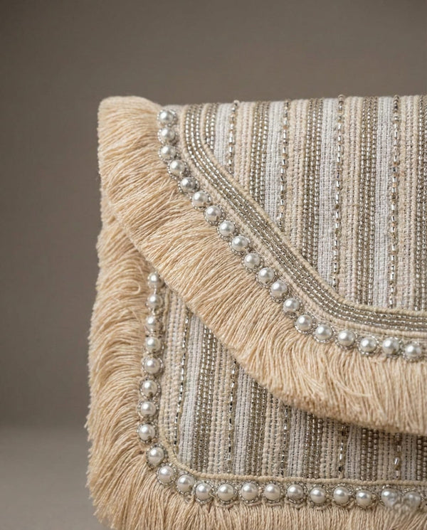 Buy Meraki Embroidered Envelope Clutch