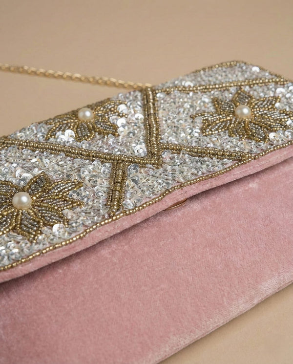 Buy Embellished Handmade Beads Bag