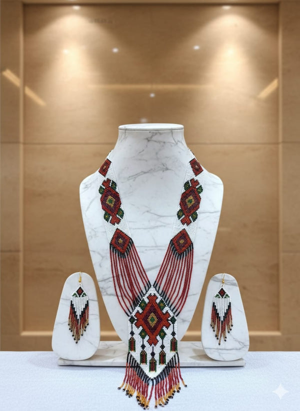 Colourful Designer Small Beads Necklace