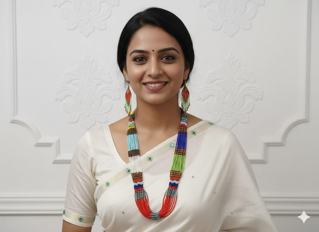 Multicolor Handmade Beaded Necklace