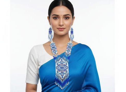 Beautiful Beaded Long Set