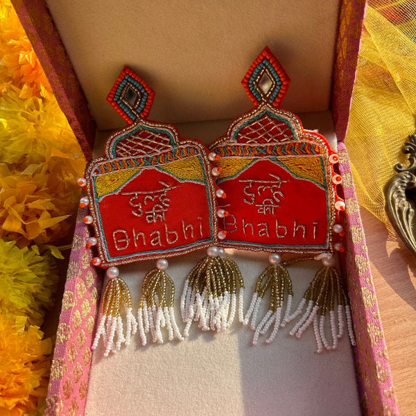 Handmade Dulhe Ki Bhabhi Earrings