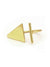 Gold Plated Triangular Ring