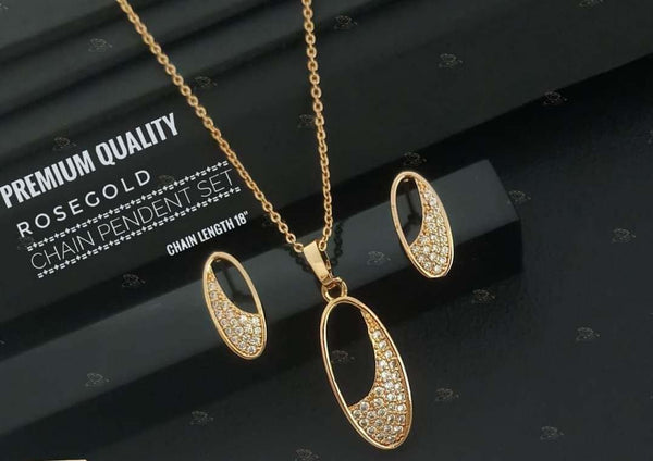 Elegant 18Kt Gold Plated Set