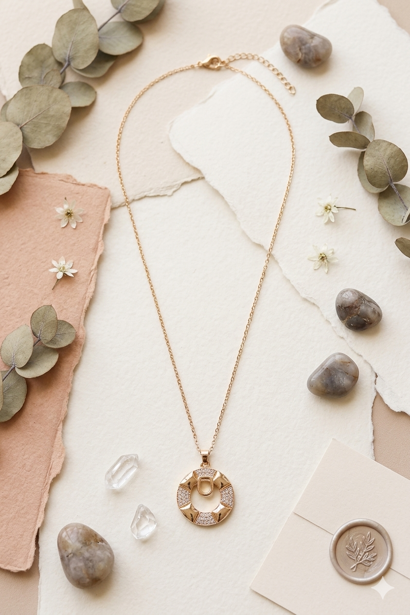 Meraki Round Charm Pendant