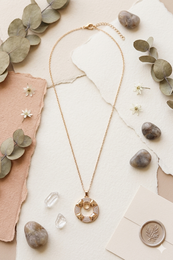 Meraki Round Charm Pendant