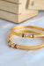 Delicate Gold-Plated Bangles