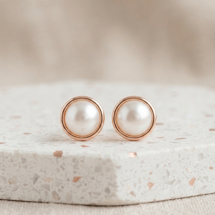 Pearl Studs Earrings