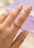 Rose Gold Criss-Cross Ring