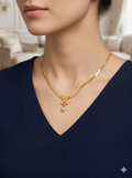 Anti-Tarnish LV Pendant