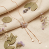Rose Gold Plated Butterfly Pendant with Chain