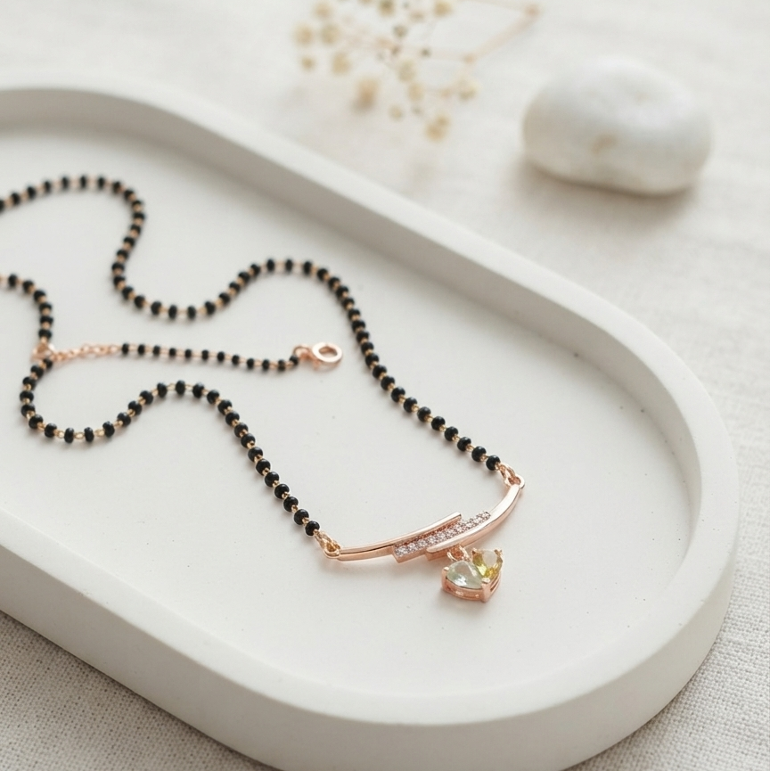 Heart Drop Stylish Mangalsutra