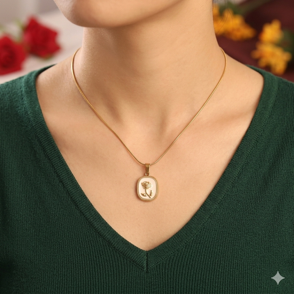 Beautiful Rose Pendant