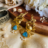 Dear& Bird Earrings with Pearl