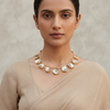 Mother of Pearl Contemporary Hansli Necklace