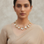 Mother of Pearl Contemporary Hansli Necklace