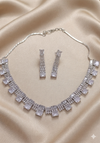 Dazzling Blue Designer Necklace Set