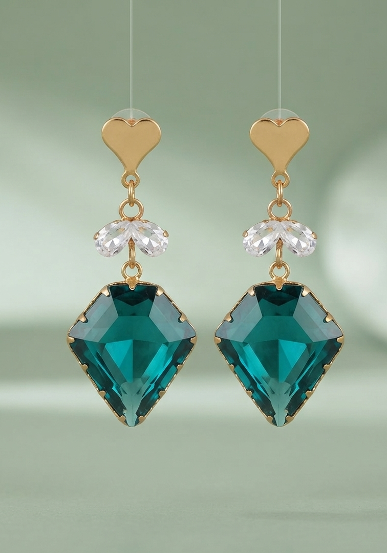 Heart Shape Stunning Earrings