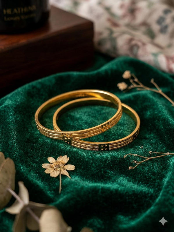 Golden Daily Wear Bangles