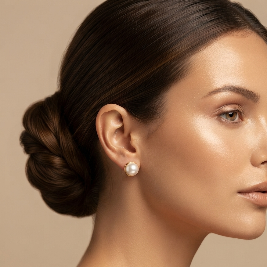 Pearl Studs Earrings