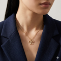 Stainless Steel Minimal Bow Pendant
