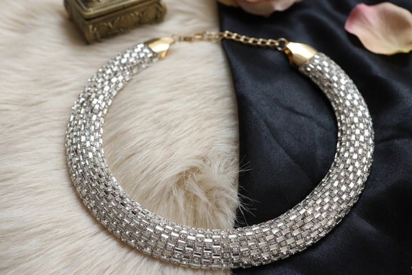Shimmering Crystal Necklace