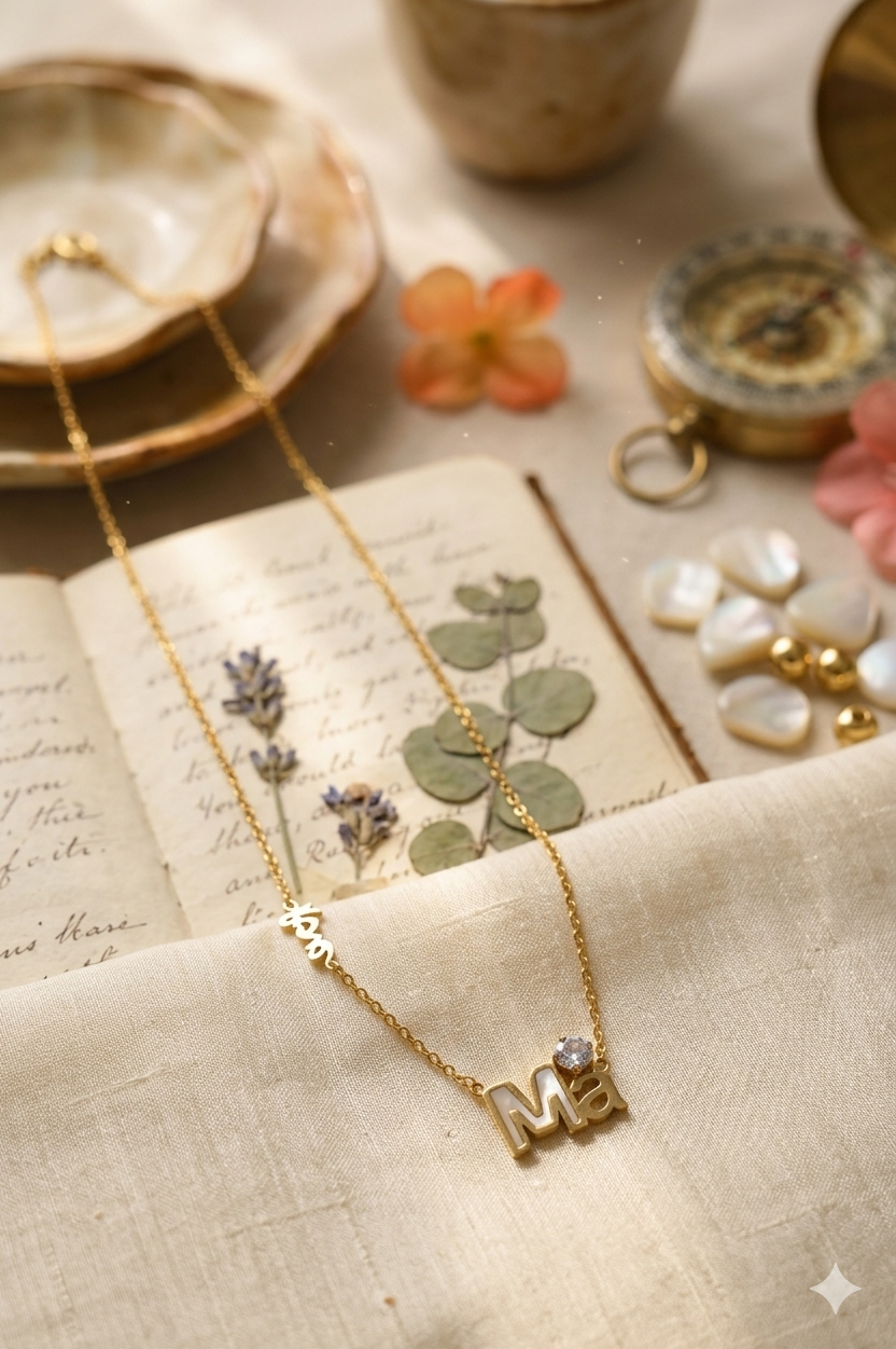 Beautiful Ma Design Pendant Chain for Mother`s