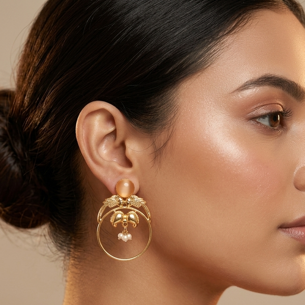 Buy Elegant Circle Earring