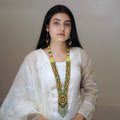 Ukrainian Yellow Beads Necklace