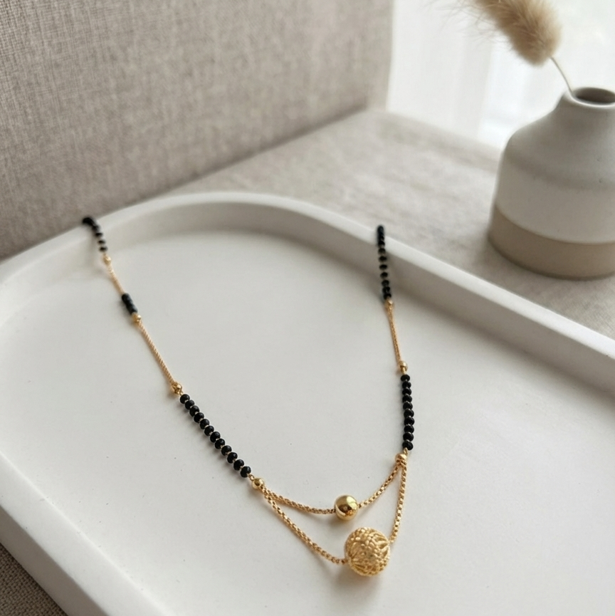 Fancy Double Chain Mangalsutra