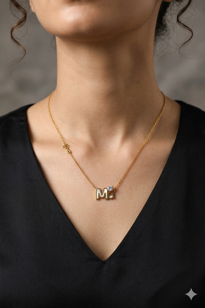 Beautiful Ma Design Pendant Chain for Mother`s
