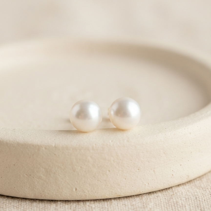 Pearl Studs Earrings