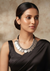 Stunning Oxidized Coin Choker Set